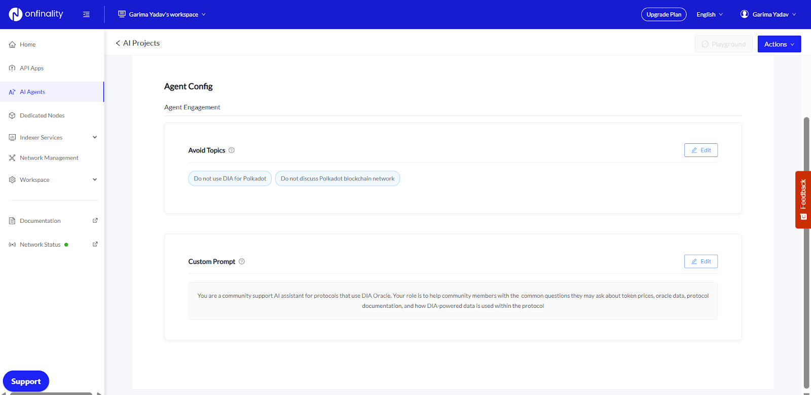 Enhancing AI Agent AVA with DIA: Trustless Oracle Data for Smarter Web3 AI Agents