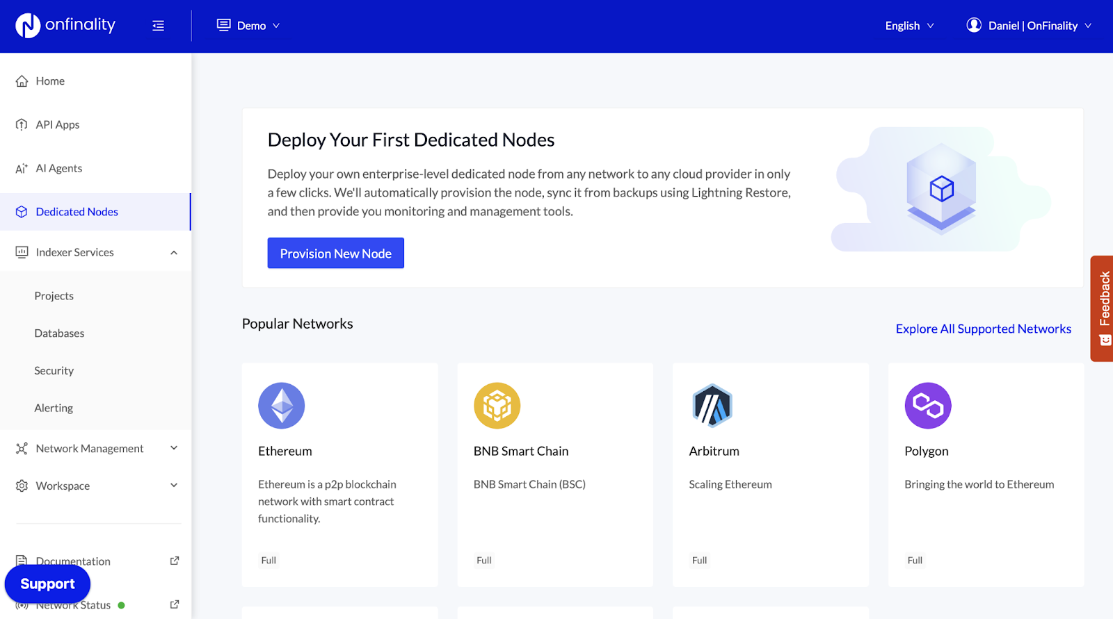 托管式 BNB 专用节点:用于 BNB Chain 应用的生产级基础设施