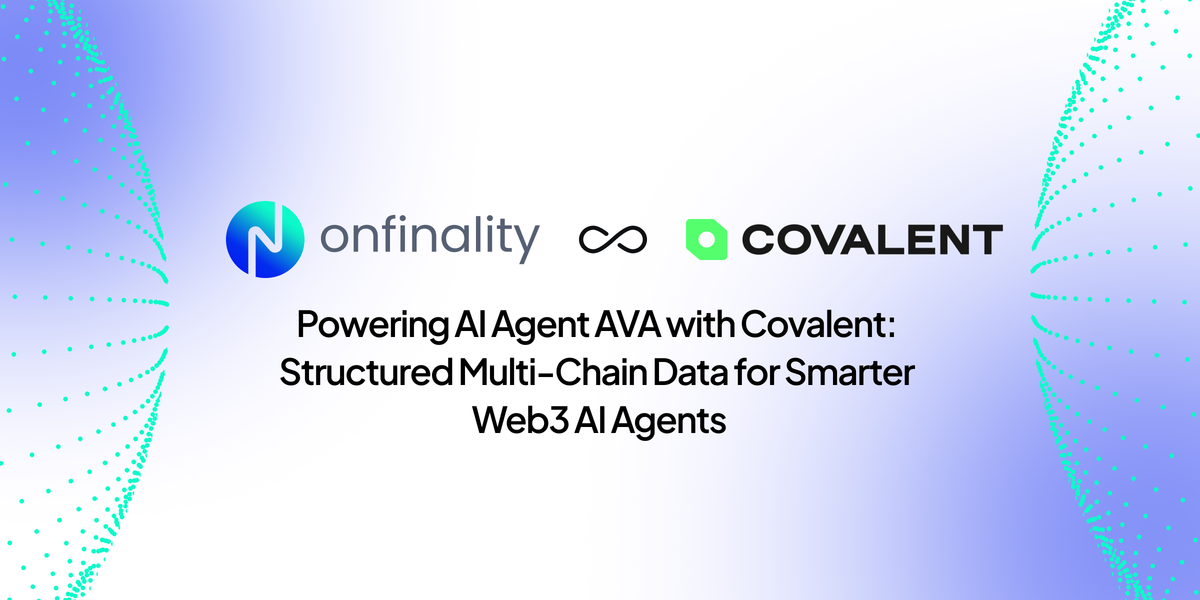 Powering AVA with Covalent: Structured Multi-Chain Data for Smarter Web3 AI Agents