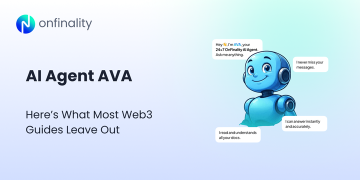 Meet AI Agent AVA: Web3 AI Agent 24x7 Blockchain Community Support